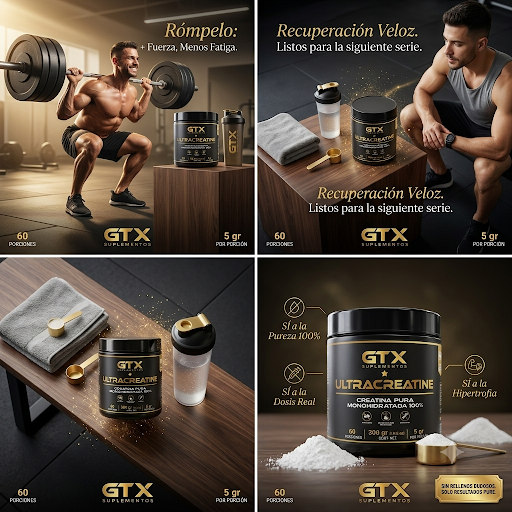 GTX UltraCreatine - Beneficios comprobados